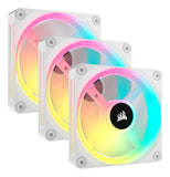 Cooler Case 120mm Corsair Link Qx120 Rgb 3in1 White