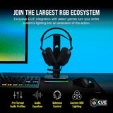 Audifono Gaming Corsair Hs80 Wireless Rgb Carbon