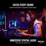 Audifono Gaming Corsair Hs80 Wireless Rgb Carbon
