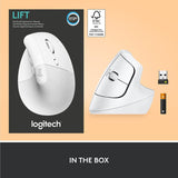 Mouse Lift Vertical Ergonomic Logitech Inalámbrico Bluetooth