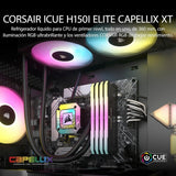 Rifrigeración Líquida Corsair 360 H150i Elite Capellix Xt