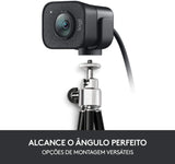 Cámara Webcam Logitech Streamcam Plus Fhd 1080p A 60 Fps