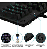 Teclado Gaming Mecánico Logitech G513 Carbon Lightsync Rgb