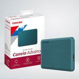 Toshiba Canvio Advance 2tb Usb 3.0 Portatil Externo Green