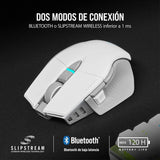 Mouse Gamer Corsair M65 Rgb Ultra Inalámbrico 26k White