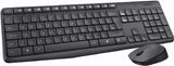 Logitech Mk235 Teclado Y Mouse Inálambrico Negro