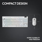 Teclado Gaming Logitech Pro X Tkl Mecanico White