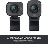 Cámara Webcam Logitech Streamcam Plus Fhd 1080p A 60 Fps