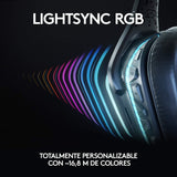 Audifonos Gamer Logitech G635 Sonido 7.1 Lightsync Usb 3.5mm