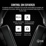 Auricular Gamer Corsair Hs55 Surround Black 7.1 Pc Ps Xbox