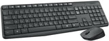 Logitech Mk235 Teclado Y Mouse Inálambrico Negro