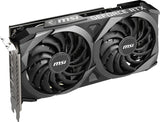 Tarjeta Video Msi Rtx 3060 Ventus 2x 12gb Oc Gdrr6 192 Bits