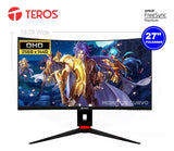 Monitor Teros Te-2765g 27 Curvo Hdmi Dp 165hz