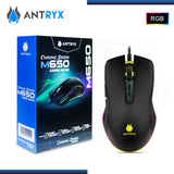 Mouse Gamer Antryx Chrome Storm M650 Rgb Usb