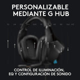 Audifonos Gamer Logitech G635 Sonido 7.1 Lightsync Usb 3.5mm