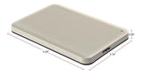 Disco Duro Externo Toshiba 1tb Canvio Advance Usb 3.0 Blanco