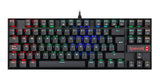 Teclado Mecánico Gamer Redragon Kumara K552 Rgb Tkl Sp.