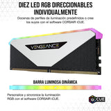 Memoria Ram Corsair Vengeance Rgb Rt 16gb 2x8gb 3200mhz Ddr4