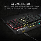 Teclado Asus Tuf Gaming Ra05 Switch-gris Led Aura Sync Rgb