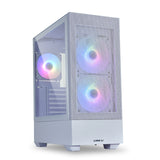 CASE LIAN LI LANCOOL 205 MESH WHITE, ARGB, V/TEMPLADO, USB TIPO C ( LANCOOL 205 MESH CW )