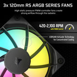 Refrigeración líquida de CPU NAUTILUS 360 RS ARGB
