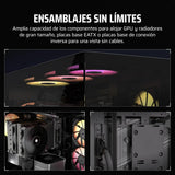 Gabinete Corsair 3500x Argb Mid-tower Atx Icue Link Rgb Color Negro