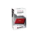 SSD 1TB EXTERNO KINGSTON XS1000R RED USB 3.2 GEN2 (PN:SXS1000R/1000G)