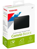 Disco Duro Externo Toshiba 2tb Protector Portátil