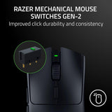 Mouse Razer Viper V3 Hyperspeed Inalámbrico 30k Black