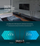 Router Archer Tp-link C58hp Doble Banda Rompemuros Ac1350