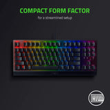 Teclado Razer Blackwidow V3 Tenkeyless Rgb Mecánico Chroma