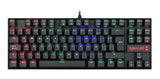 Teclado Mecánico Gamer Redragon Kumara K552 Rgb Tkl Sp.