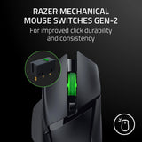 Mouse Gaming Wireless Razer Basilisk V3 X Rgb Bk.