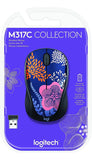 Mouse Logitech M317c Inalámbrico Forest Floral Colección