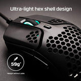 Mouse De Juego Hyperx Pulsefire Haste Negro