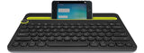 Teclado Bluetooth Logitech K480 Qwerty Español Color Negro