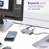 Z Adaptador Station Targus Usb-c Multi-port Hdmi 100w Power