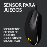 Mouse Gamer Logitech G203 Lightsync Rgb