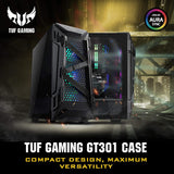 Case Mid Tower Asus Tuf Gaming Gt301 Argb Black