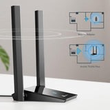 Archer Tx20u Plus Adaptador Usb Wifi 6 Con 2 Antenas Ax1800