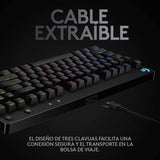 Teclado Gamer Mecánico Logitech G Pro Sin Teclado Numérico E