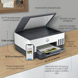 Impresora Multifuncional Hp Smart Tank 720 Wi-fi Dúplex