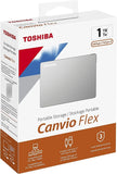 Disco Duro Portátil Canvio Flex Toshiba 1tb Usb 3.2 + Funda