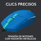 Mouse Gamer Logitech G Series Lightsync G203 Azul