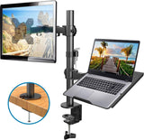 Soporte Brazo Articulado Laptop Y Monitor 13-32 Klip Kmm-301