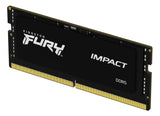 Memoria Ram Kingston Fury Ddr5 16gb Sodimm Negra 5600 Mhz