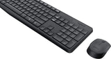 Logitech Mk235 Teclado Y Mouse Inálambrico Negro