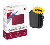 Disco Duro Portátil Canvio Advance 2tb Usb 3.2 + Estuche