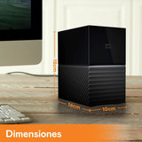 Disco Duro Externo 16tb Wd My Book Duo Usb 3.0