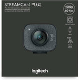 Cámara Webcam Logitech Streamcam Plus Fhd 1080p A 60 Fps